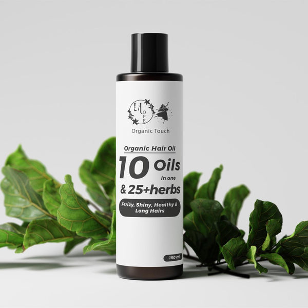 ShopeOrganic Herbal Hair Growth Oil – 100% Natural, Fast Hair Regrowth & Stronger Hair